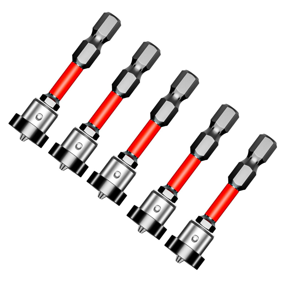 Positioning Screwdriver Bits 5 Pcs Set Antislip Drywall Screw Setter Hexagon Shank 9393856747672