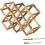 Foldable Wine Rack Storage Stand Carbonized Brown For Home Bar Kitchen Display Shelf Organizer Space Saving Design Compact Size 2