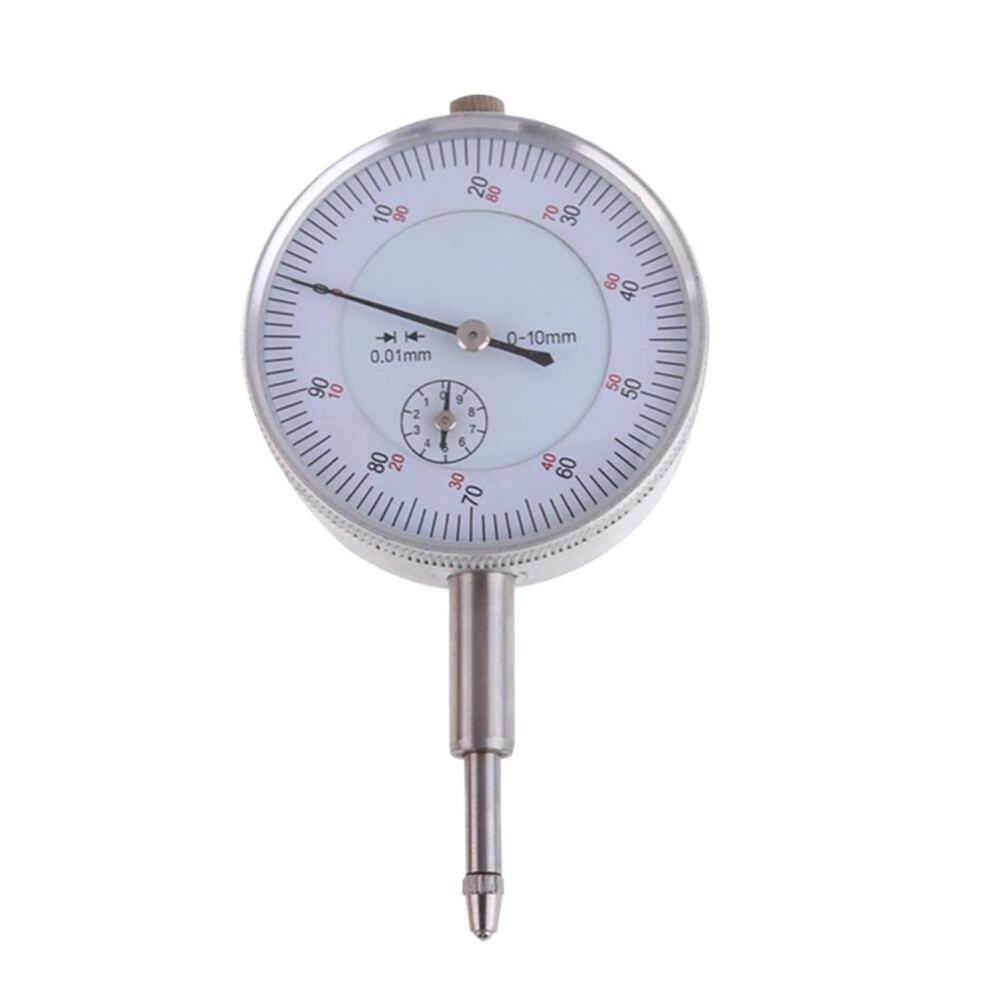 Dial Indicator 0-10Mm Range, 0.01Mm Resolution, Metric Dial Gauge Measuring Instruments 9084446943054