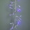 Premier 9.3m 720 LED Christmas Cluster String Lights with Timer in Blue, Purple & White on Clear Cable 4