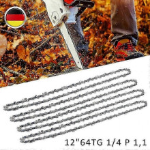 4 x Sgekette 1/4 64TG 1,1mm passend Husqvarna Stihl MSA 120 140 160 193T