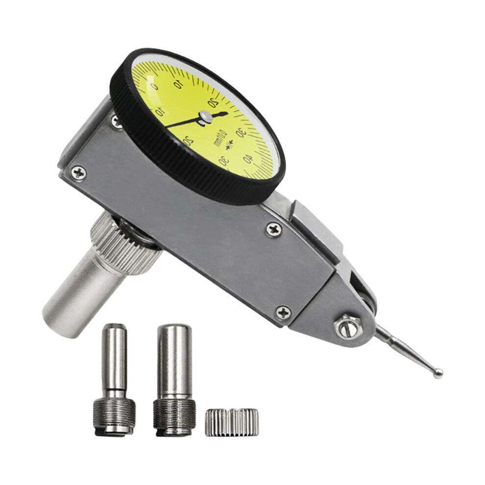 Precisions Test Indicators Dial Gauge, Mechanical Measurement, 0.01Mm Resolution, Stainless Steel Construction 9393856747924