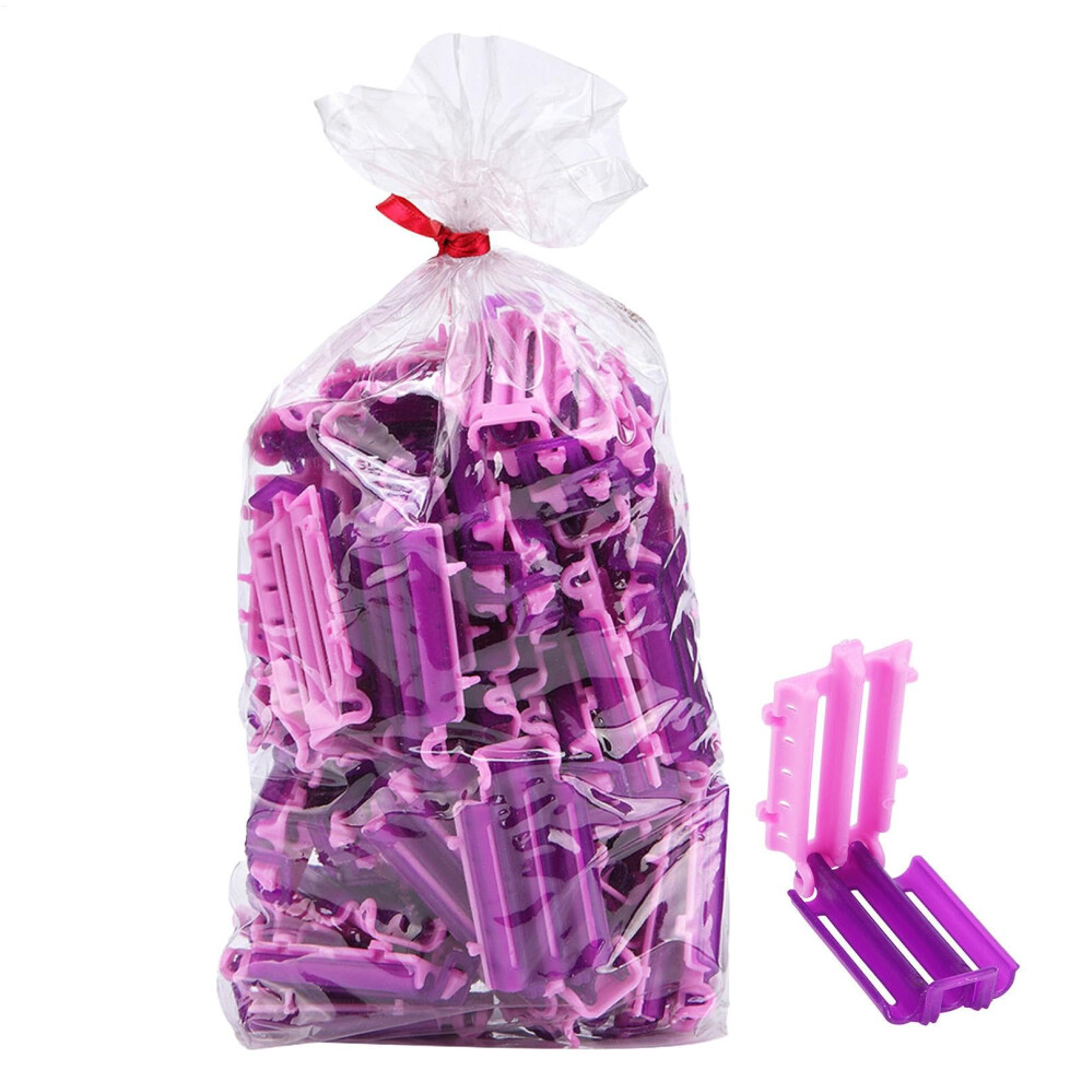 Perm Rods 45X Hair Clip Curlers, Professional Barber Salon Hairdressing Tool Kit, Curling Rod Set for Curls