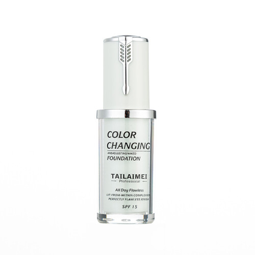 TAILAIMEI Flawless Colour Changing Foundation TLM,Liquid Foundation Makeup, SPF 15