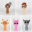 (carnification) Sprunki Plush,Sprunki Game Plush,Wenda Sprunki,Sprunki Gray,for Kids 3