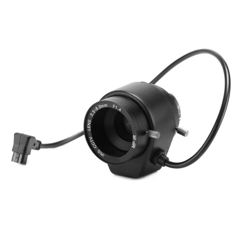 720P 3,5–8 mm Brennweite CCTV HD Auto Aperture 2