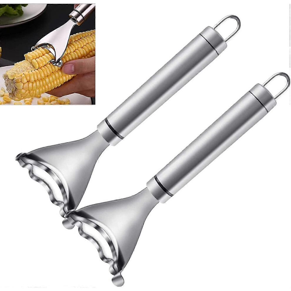Pack Magic Corn Stripper, Corn Cob Stripper, Premium Stainless Steel Corn Thresher