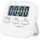 Kitchen Timer, Digital Kitchen Timer, Magnetic Countdown Stopwatch with Loud Alarm, Large Digits, Back Stand, Hanging Hole for Cooking, Showering, 1
