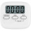 Kitchen Timer, Digital Kitchen Timer, Magnetic Countdown Stopwatch with Loud Alarm, Large Digits, Back Stand, Hanging Hole for Cooking, Showering, 2