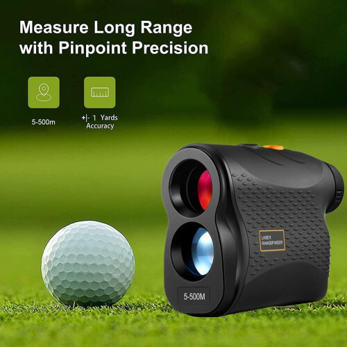 Golf Range Finder 500M Digital Monocular Range Finder For Bow Hunting With Range And Speed Mode 1