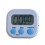 Magnetic Kitchen Timer - Visual Digital Timer - Light Display - Countdown & Stopwatch - Beep Sound - Multi-Function Timer (White) 1