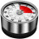 Timer, Mechanical Kitchen Timer, Adsorbable Magnetic Timer, Remaining Time Display with Audible Alarm, Magnetized Timer, Cooking Timer - 60 Minutes 1