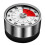 (1pc - White) 1/3/5pcs White Clock Timer Magnetic Backing Eye-catching Dial Stainless Steel Visual Timer Durable Stainless Steel Timer 1