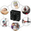 Time Management Tool, Countdown Timer, Stainless Steel, Mechanical Timer, Loud Alarm, No Batteries Required, Visual Kitchen Clock for Home 5