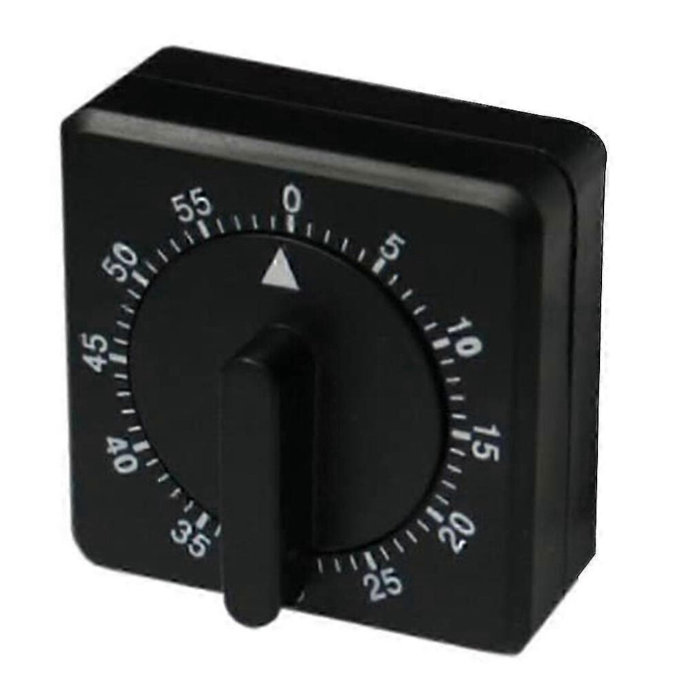 Time Management Tool, Countdown Timer, Stainless Steel, Mechanical Timer, Loud Alarm, No Batteries Required, Visual Kitchen Clock for Home