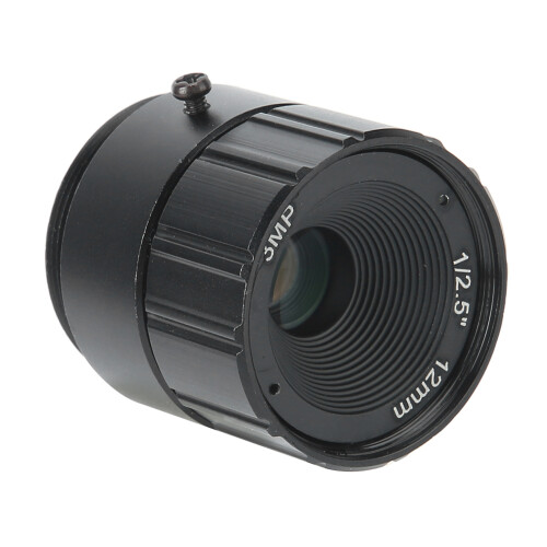 CCTV-Festobjektiv 12 mm 3MP High Definition 2