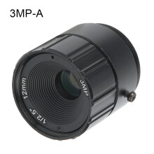 CCTV-Festobjektiv 12 mm 3MP High Definition