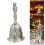 Hand Bells Multipurpose Handbells for School Churchl-Silver 3