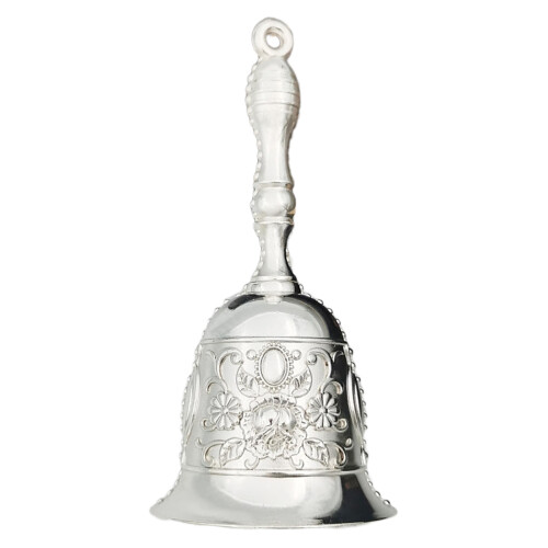 Hand Bells Multipurpose Handbells for School Churchl-Silver