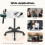 Height Adjustable Salon Tray on Wheels,Hair Color Service Tray 4