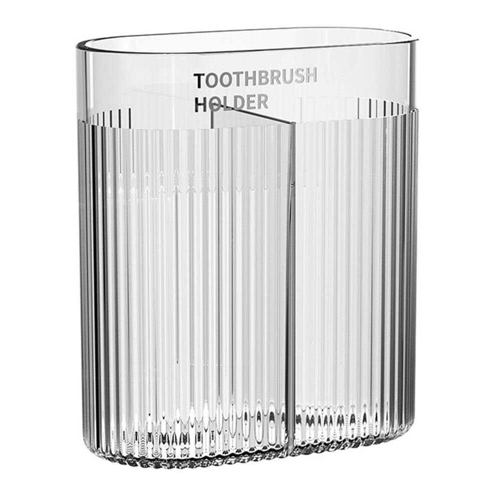 NonDamaging Electric Toothbrush Storage Holder For Adults-Clear