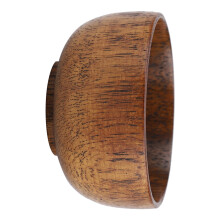 Handgefertigte Teetasse aus natürlichem Holz, glatter Rand, umweltfreundliches Design