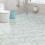 Living And Home 10Pcs Golden Vein Marble Self-adhesive Flooring 2
