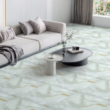 10Pcs Golden Vein Marble Self-adhesive Flooring