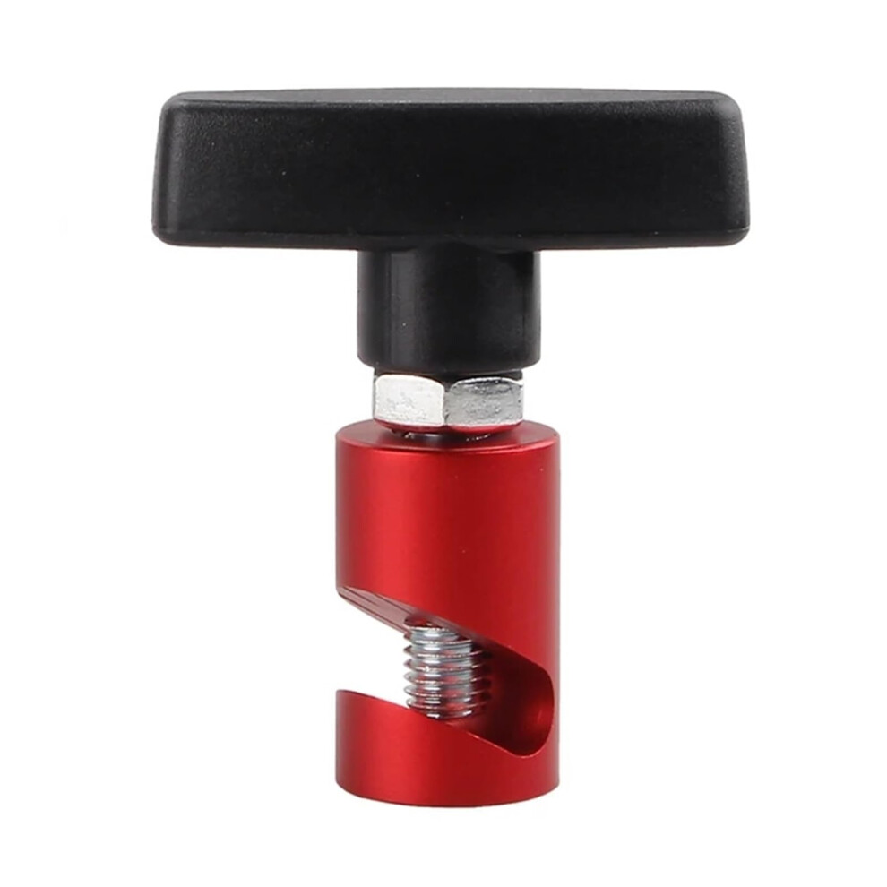 Front Bonnet Gas Struts Aluminum Anti Slip Clamp Hood Lifting Support For Front Engine Cover And Rear Trunk Red 6447073699177