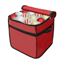 Transparent Christmas Wreath Storage Bag Portable Holiday Wreath Container Decoration Garland Organizer