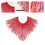 Elegant False Collar with Embroidered Office Wear Collar-Red 3