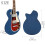 Washable Guitar Protective Storage Bag Guitar Shell Case-White 4