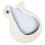 Washable Guitar Protective Storage Bag Guitar Shell Case-White 1