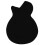 Washable Guitar Protective Storage Bag Guitar Shell Case-White 7