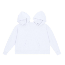 Couple Unisex Hoodie Intimate Hooded Sweatshirt Sleeve Pullover TopsWhite