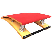 Heavy Duty Vault Springboard Portable Curved Gymnastic Springboard 40x30 Inch Strong Bearing Capacity for Home School Training