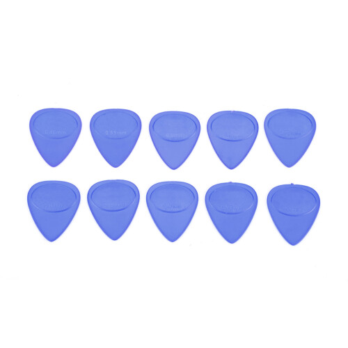 10PCS Blue Guitar Picks Set 0.46mm-1mm Thickness Musical Accessory 1