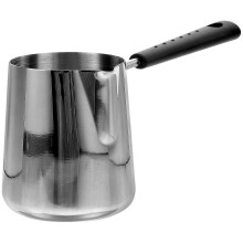 Scale Design Oil Pot Small Milk Jug Stainless Steel Saucepan with Handle Deepen Pouring Oil Pot