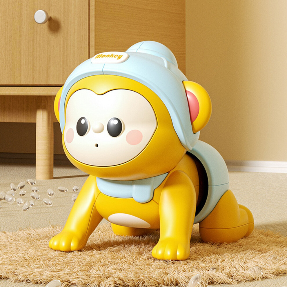 (Yellow) Children's Baby Crawling Toy Baby Crawling Guidance Raising The Head For Infants And Young Children Funs Early Education Dolls Toy For Coaxin-image-OPC-PKHK6XK-NEW