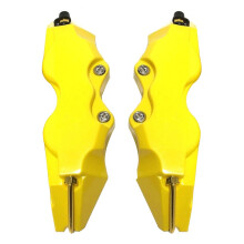Brake Guard Three-Dimensional Sturdy Brake Cover Universal Car Wheel Protector Set Yellow
