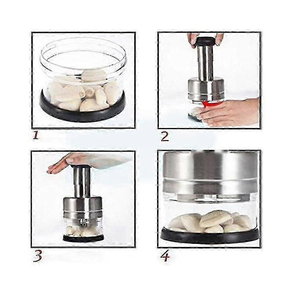 Onion Maker, Stainless Steel Onion Slicer, Garlic Slicer and Vegetable Cutter
