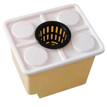 Hydroponic Growing Bucket Soilless Cultivation Barrel PP Material Anti-Corrosion High-Temp Resistant Greenhouse Holder