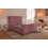 (Small Single, Pink) Cairo Velvet Bedframe with Optional Ottoman Storage - Premium Comfort 1