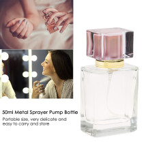 50ml Tragbare rosa Metall-Sprühflasche für Reisen und den täglichen Gebrauch