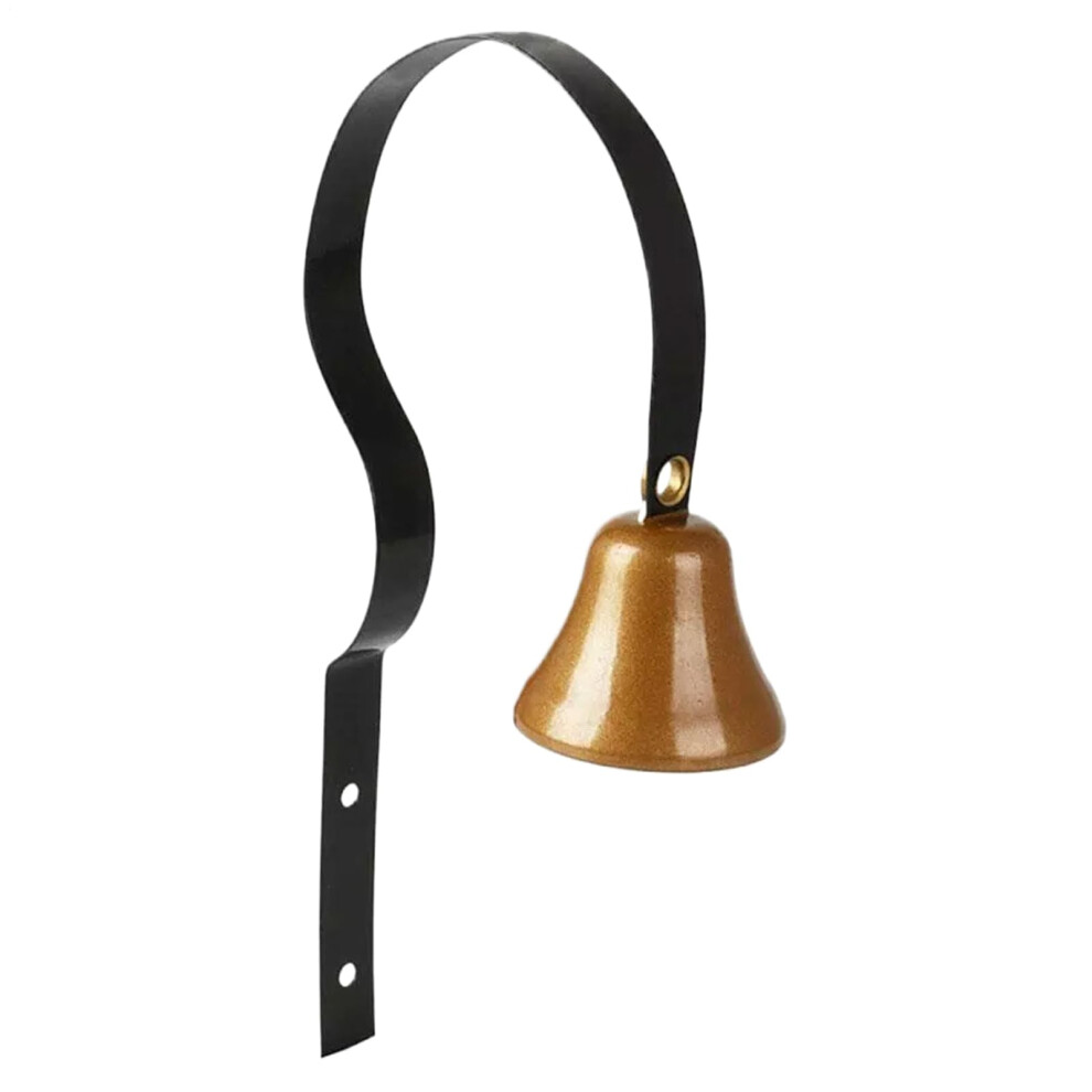 Dog Doorbell Brass Potty Training Doorbell Outdoor Indoor Vintage Loud All Breeds Medium Large Dogs Cats Kitten Black 9016109894861