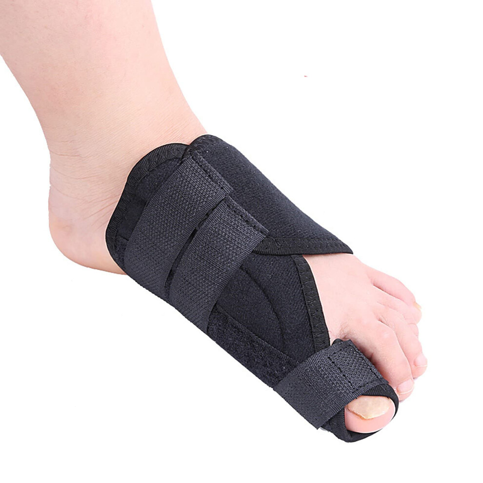 Bunion Corrector 2-Piece - Bunion Splint, Big Toe Separator, Toe Straighteners, 3 Pairs Spacers, Toe Stretcher