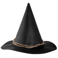 Halloween Witch Hat for Kids Adults Halloween Party Cosplay Costume Props Spooky Witch Hat for Halloween Party dark brownBlack