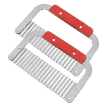 2-piece wrinkle cutting machine, stainless steel potato slicer, heavy-duty wavy wrinkle cutting machine