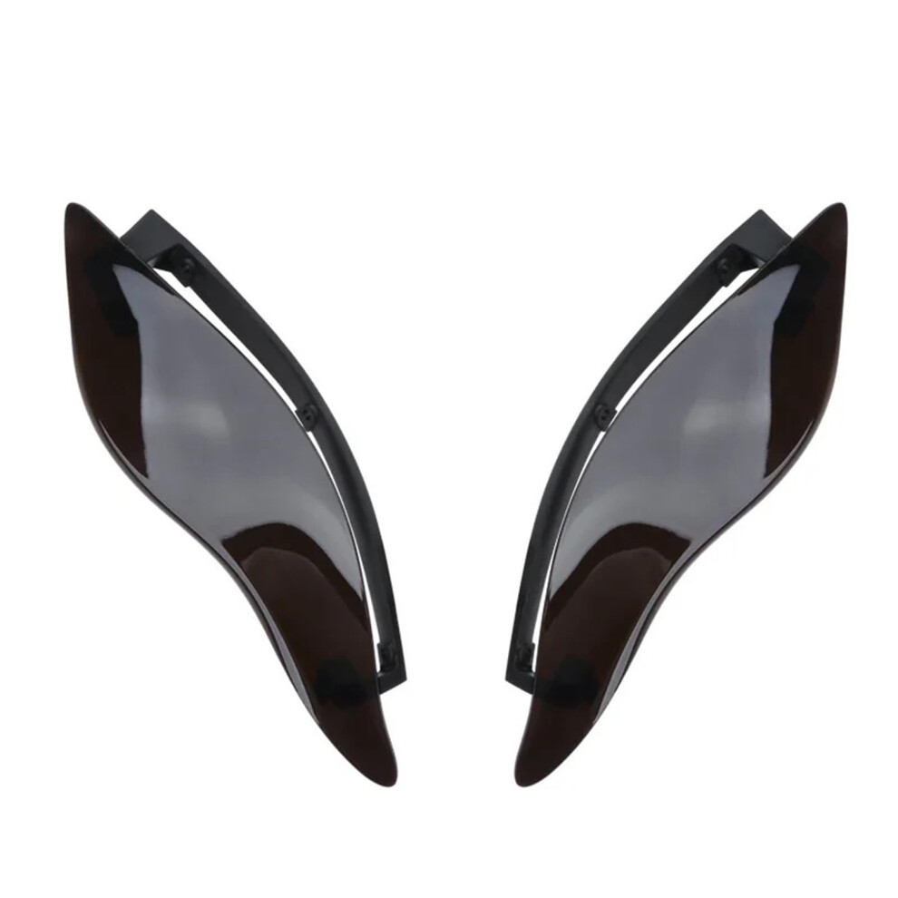 Motorbikes Deflector For Harley Touring Electra Glide Tri Glide Cvo 14-22 Adjustable Batwing Windshield Spoiler Smoke 9016109895264