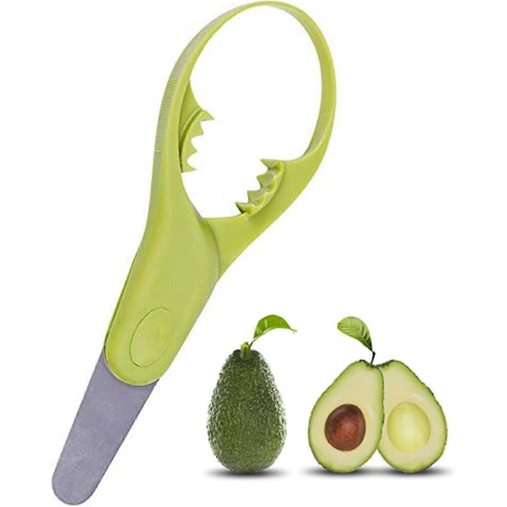 in 1 Avocado Cutting Tool, Multifunctional Avocado Slicer, Avocado Corer and Core Remover, Kitchen Gadget for Chef, Fitness and Vegan Salad